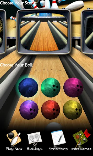 3D Bowling [МОД: Много монет, Открытые уровни и Мега MOD] Screenshot 1