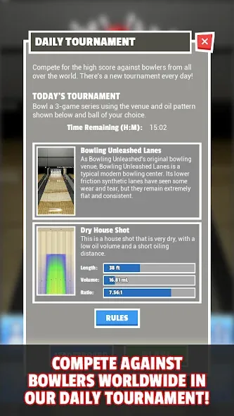 Bowling Unleashed (Боулинг Анлишд) [МОД: Много монет, Открытые уровни и Мега MOD] Screenshot 3