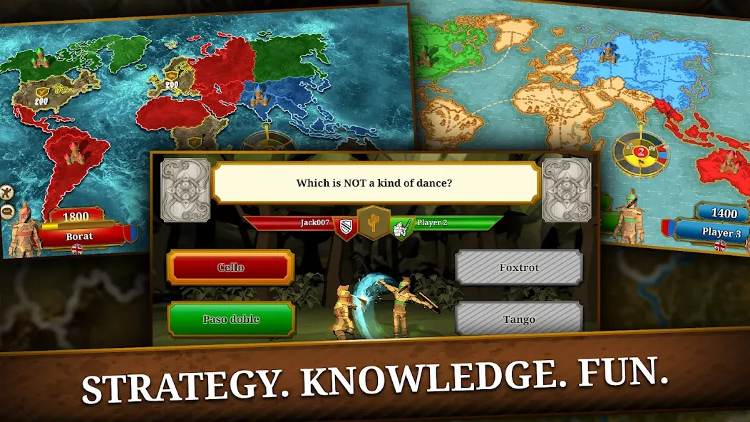 Triviador (Тривиадор Россия) [МОД: Много денег, Монет и Все открыто] Screenshot 1