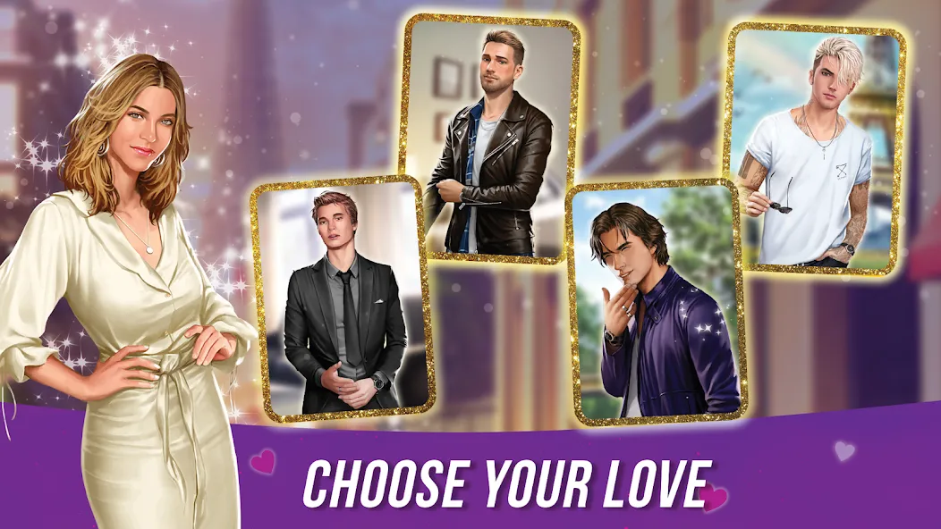Perfume of Love, choice  story (Парфюм Любви) [МОД: Меню, Бесконечные монеты и Открытые уровни] Screenshot 1