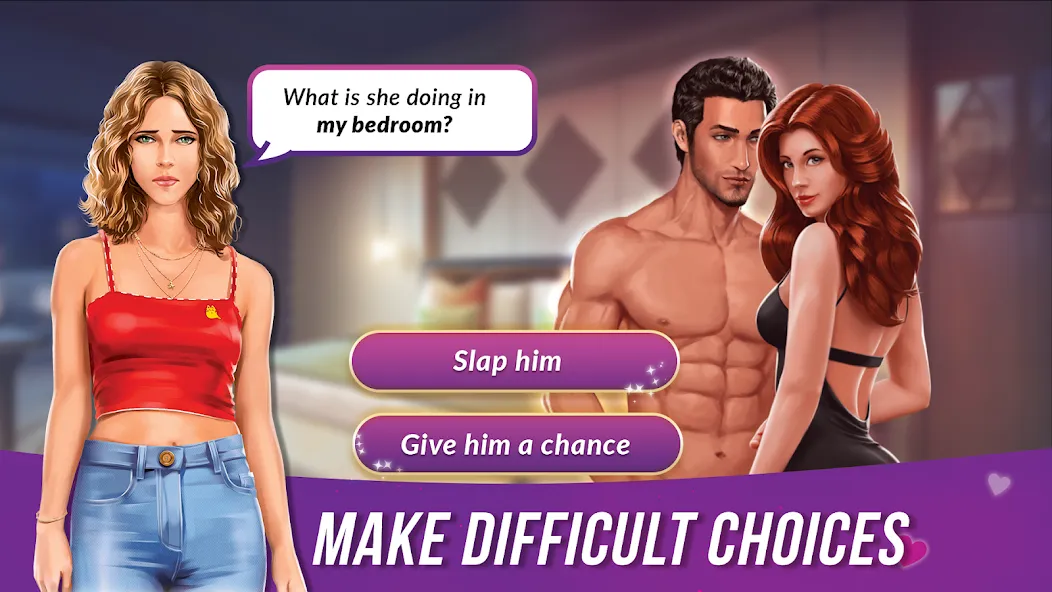 Perfume of Love, choice  story (Парфюм Любви) [МОД: Меню, Бесконечные монеты и Открытые уровни] Screenshot 3