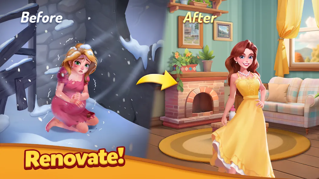 Tile Family: Match Puzzle Game (Тайл Матч) [МОД: Меню, Бесконечные монеты и Открытые уровни] Screenshot 4
