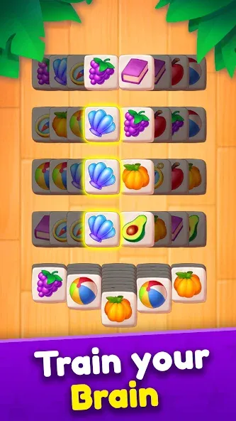 Tile Match [МОД: Много монет, Открытые уровни и Мега MOD] Screenshot 3