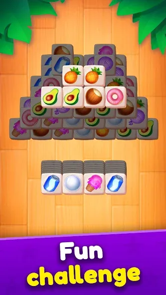 Tile Match [МОД: Много монет, Открытые уровни и Мега MOD] Screenshot 4