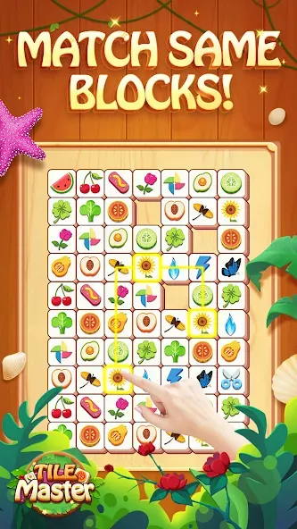 Tile Master® - Triple Match [МОД: Все открыто, Дополнительные деньги и Меню MOD] Screenshot 1