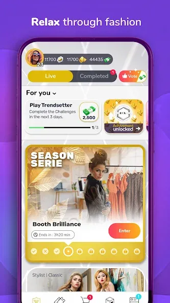 FashionVerse: Fashion Makeover (ФэшнВерс) [МОД: Бесконечные деньги, Монеты и Мега MOD] Screenshot 1