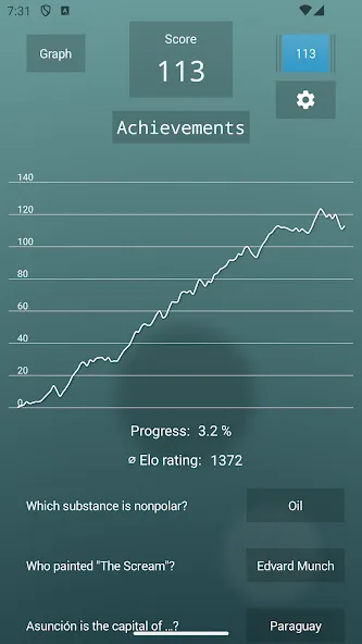 General Knowledge Quiz [МОД: Много монет, Открытые уровни и Мега MOD] Screenshot 3
