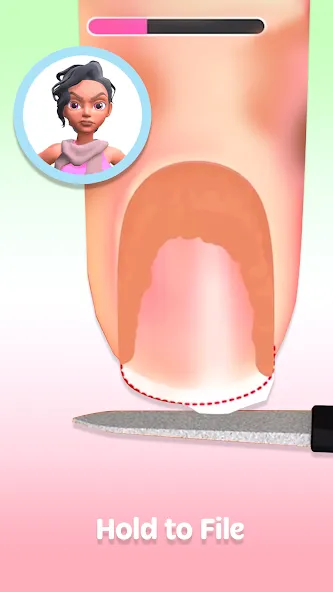 Nail Salon 3D [МОД: Много денег, Монет и Все открыто] Screenshot 1
