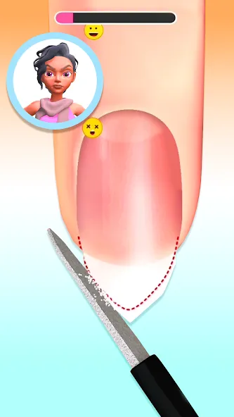 Nail Salon 3D [МОД: Много денег, Монет и Все открыто] Screenshot 3