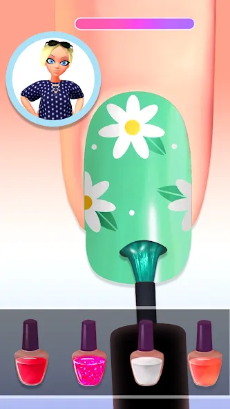Nail Salon 3D [МОД: Много денег, Монет и Все открыто] Screenshot 4