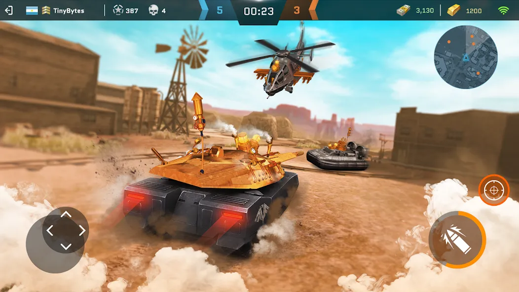 Massive Warfare: Tanks PvP War (Массовая война) [МОД: Меню, Бесконечные монеты и Открытые уровни] Screenshot 5