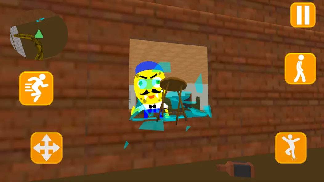 Neighbor Sponge. Scary Secret [МОД: Много денег, Монет и Все открыто] Screenshot 2