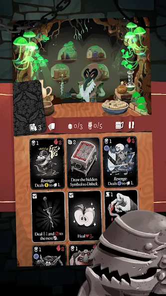 Card Crawl Adventure (Кард Кроул Приключение) [МОД: Меню, Бесконечные монеты и Открытые уровни] Screenshot 3