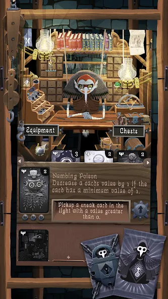 Card Thief (Кард Тиффер) [МОД: Меню, Бесконечные монеты и Открытые уровни] Screenshot 5