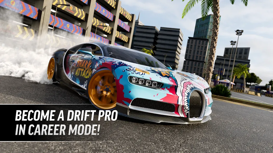 Drift Max Pro Car Racing Game (Дрифт Макс Про) [МОД: Много денег, Монет и Все открыто] Screenshot 1