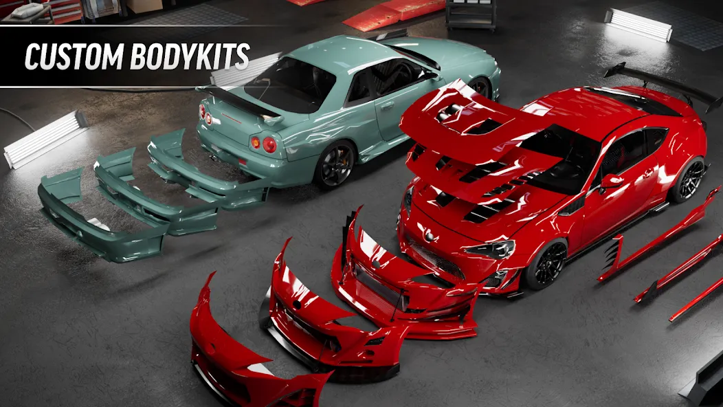 Drift Max Pro Car Racing Game (Дрифт Макс Про) [МОД: Много денег, Монет и Все открыто] Screenshot 2