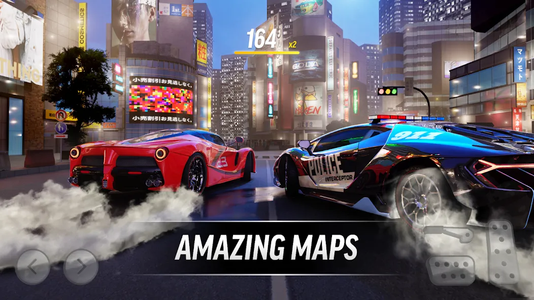 Drift Max Pro Car Racing Game (Дрифт Макс Про) [МОД: Много денег, Монет и Все открыто] Screenshot 5