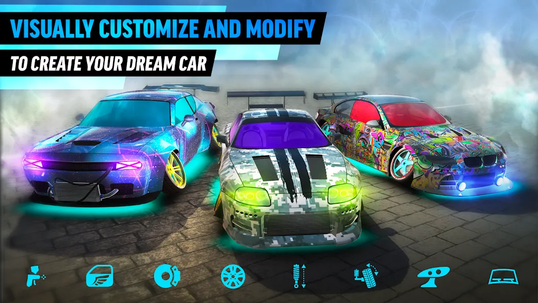 Drift Max World - Racing Game (Дрифт Макс Ворлд) [МОД: Деньги, Монеты и Меню MOD] Screenshot 4