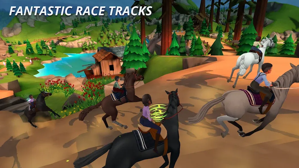 Wildshade: Fantasy Horse Races (Уайлдшейд) [МОД: Деньги, Монеты и Меню MOD] Screenshot 1