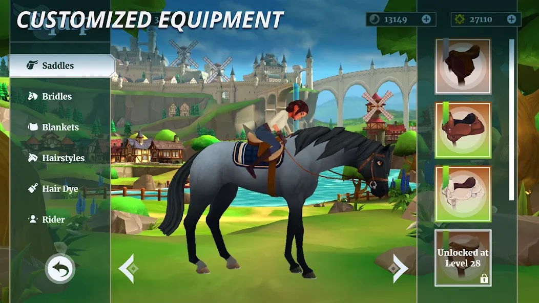 Wildshade: Fantasy Horse Races (Уайлдшейд) [МОД: Деньги, Монеты и Меню MOD] Screenshot 5