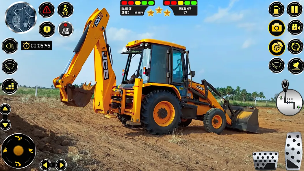 JCB Excavator Construction 3D [МОД: Меню, Бесконечные монеты и Открытые уровни] Screenshot 3