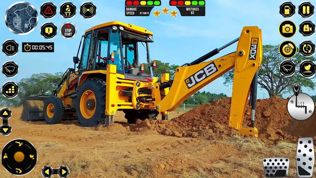JCB Excavator Construction 3D [МОД: Меню, Бесконечные монеты и Открытые уровни] Screenshot 5