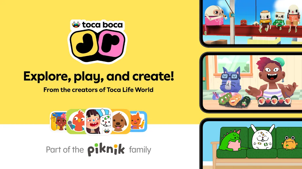 Toca Boca Jr (Тока Китчен 2) [МОД: Много денег, Монет и Все открыто] Screenshot 1