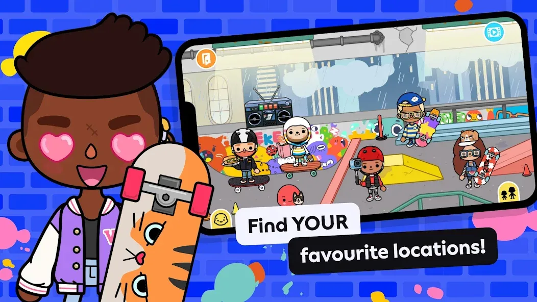 Toca Boca World (Тока Лайф Ворлд) [МОД: Меню, Бесконечные монеты и Открытые уровни] Screenshot 3