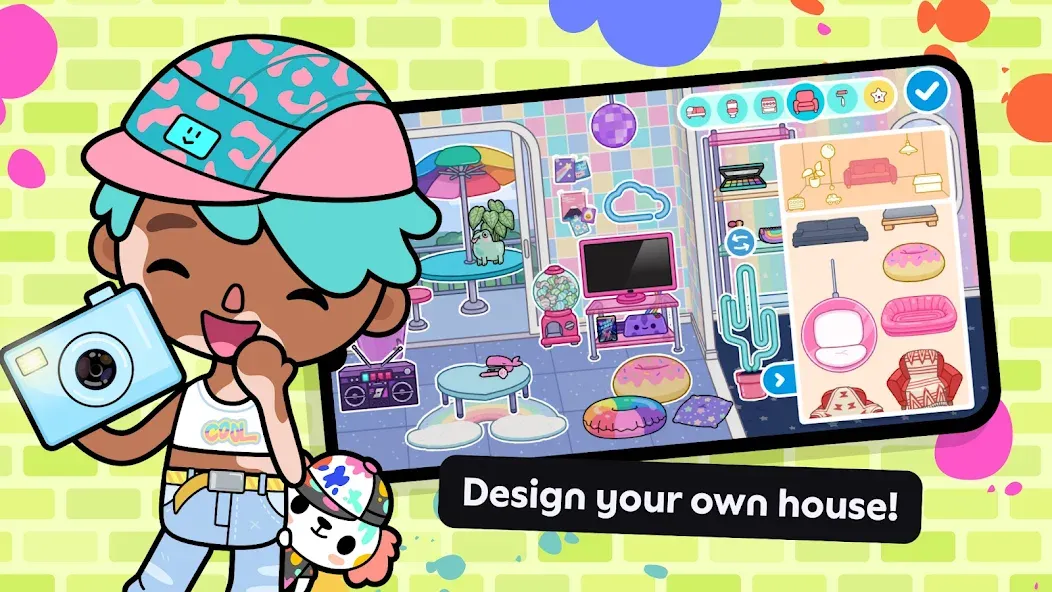 Toca Boca World (Тока Лайф Ворлд) [МОД: Меню, Бесконечные монеты и Открытые уровни] Screenshot 4