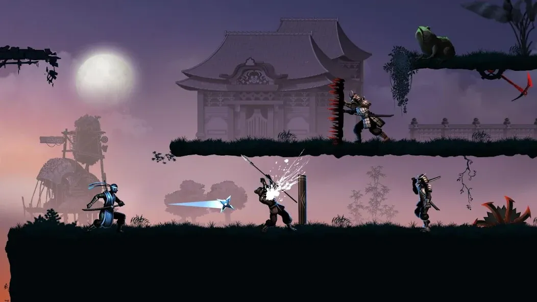 Ninja warrior: legend of adven [МОД: Много монет, Открытые уровни и Мега MOD] Screenshot 2