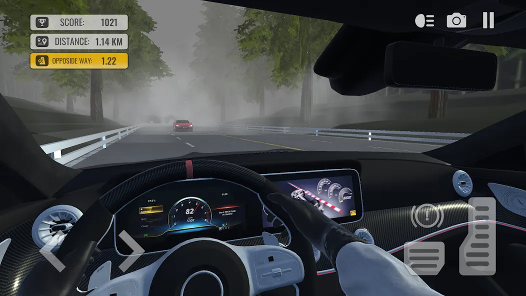 Traffic Racer Pro : Car Games (Трафик Рейсер Про) [МОД: Меню, Бесконечные монеты и Открытые уровни] Screenshot 2