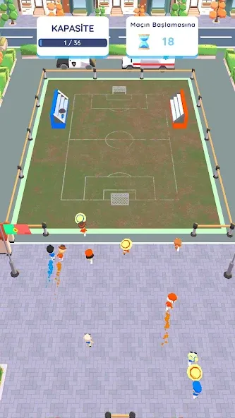 Stadium Master: Idle Game (Стадиум Мастер) [МОД: Меню, Бесконечные монеты и Открытые уровни] Screenshot 1