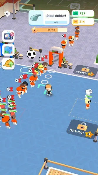 Stadium Master: Idle Game (Стадиум Мастер) [МОД: Меню, Бесконечные монеты и Открытые уровни] Screenshot 2