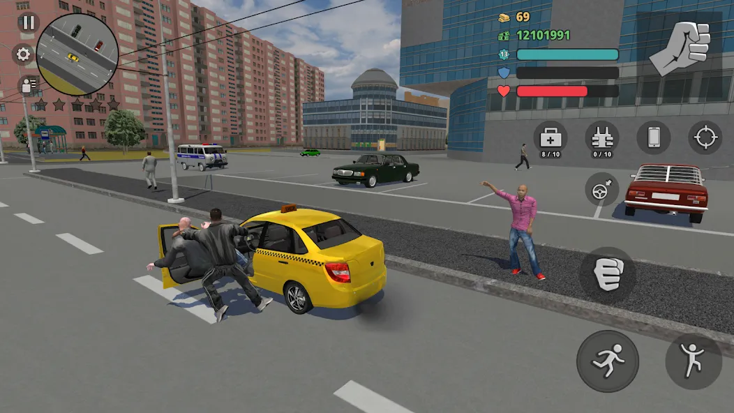 Criminal Russia 3D. Boris [МОД: Много монет, Открытые уровни и Мега MOD] Screenshot 4