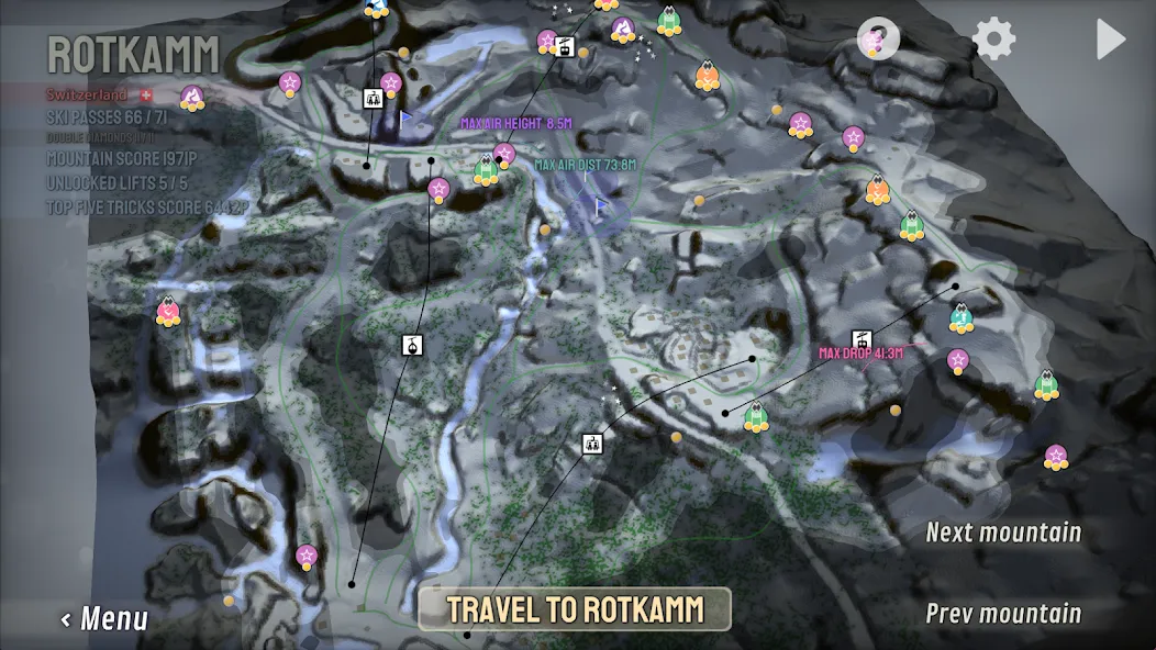 Grand Mountain Adventure [МОД: Все открыто, Дополнительные деньги и Меню MOD] Screenshot 4