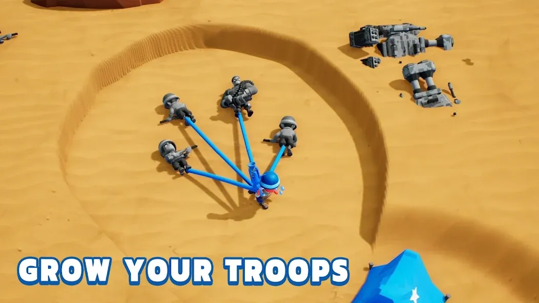 Top War: Battle Game (Топ Вар) [МОД: Бесконечные деньги, Монеты и Мега MOD] Screenshot 2
