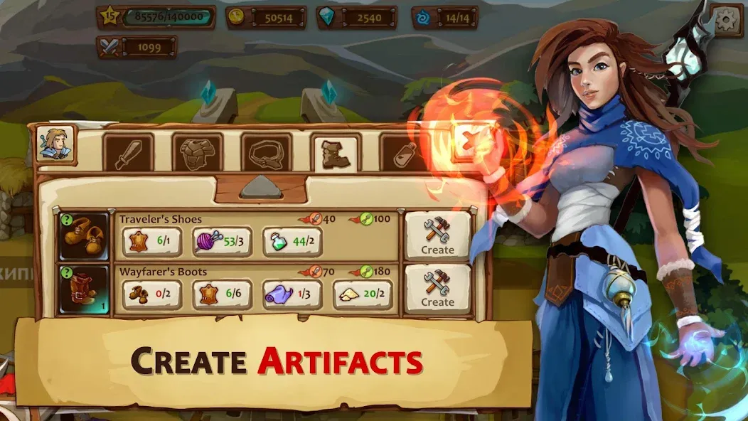 Braveland Heroes (Брейвленд Герои) [МОД: Деньги, Монеты и Меню MOD] Screenshot 3