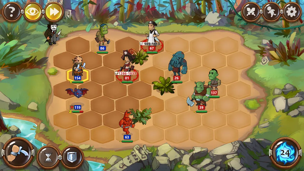 Braveland Heroes (Брейвленд Герои) [МОД: Деньги, Монеты и Меню MOD] Screenshot 5