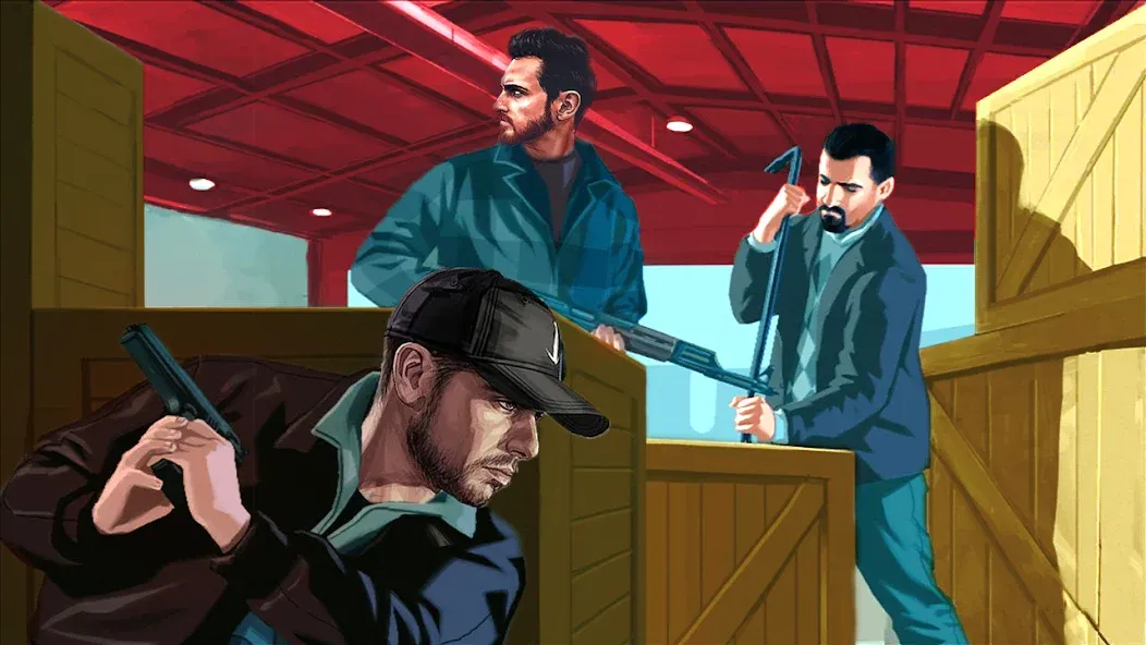 City Grand Gangster Crime (Сити Гранд Гангстер Крайм) [МОД: Много денег, Монет и Все открыто] Screenshot 1