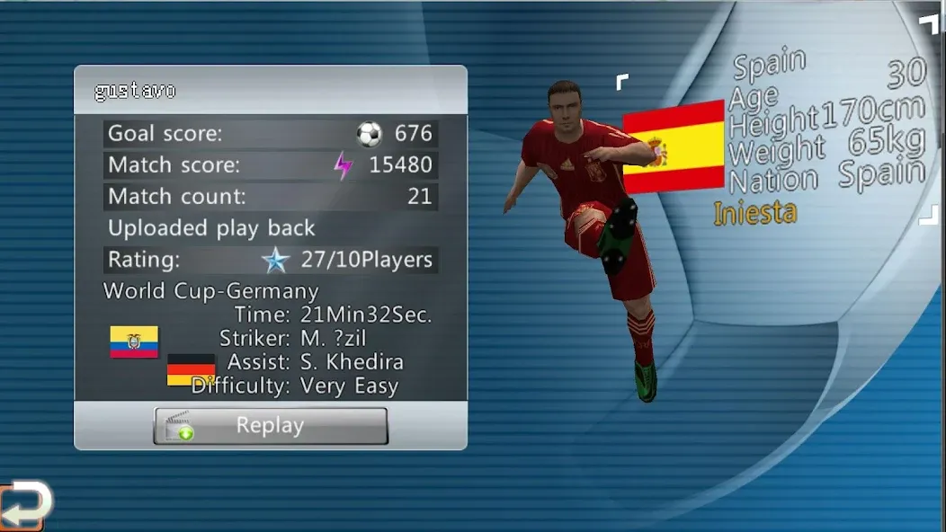 Winner Soccer Evo Elite [МОД: Все открыто, Дополнительные деньги и Меню MOD] Screenshot 4