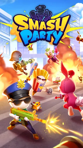 Smash Party - Hero Action Game (Смэш Пати) [МОД: Много монет, Открытые уровни и Мега MOD] Screenshot 1