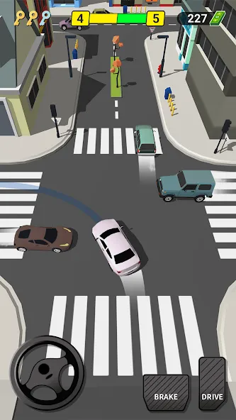 Pick Me Up 3D: Taxi Game (Пик Ми Ап 3Д) [МОД: Много монет, Открытые уровни и Мега MOD] Screenshot 4