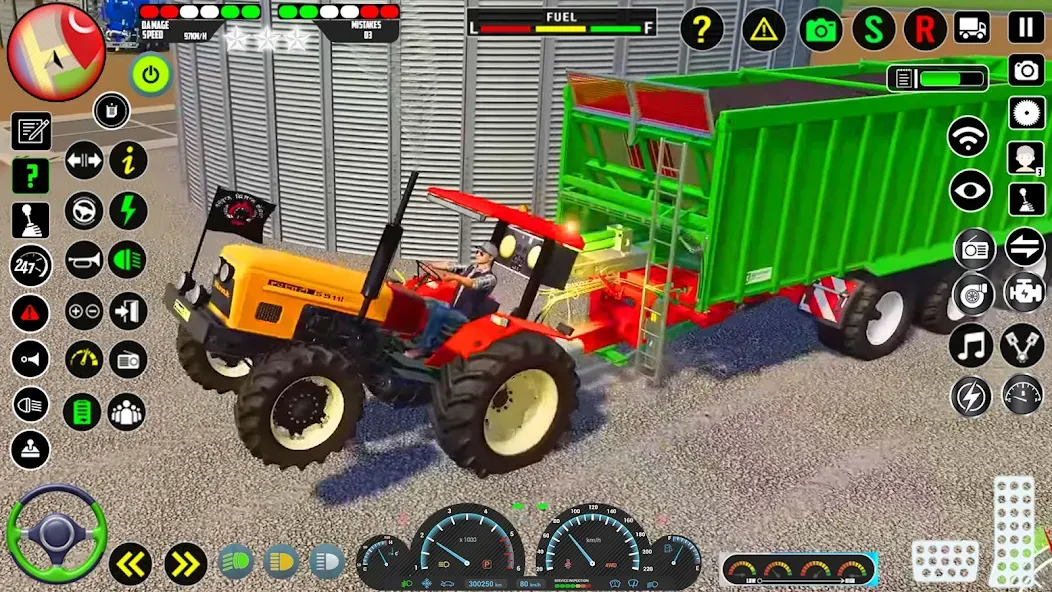 Tractor Farming Games 2023 [МОД: Меню, Бесконечные монеты и Открытые уровни] Screenshot 4