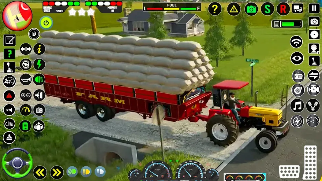 Tractor Farming Games 2023 [МОД: Меню, Бесконечные монеты и Открытые уровни] Screenshot 5