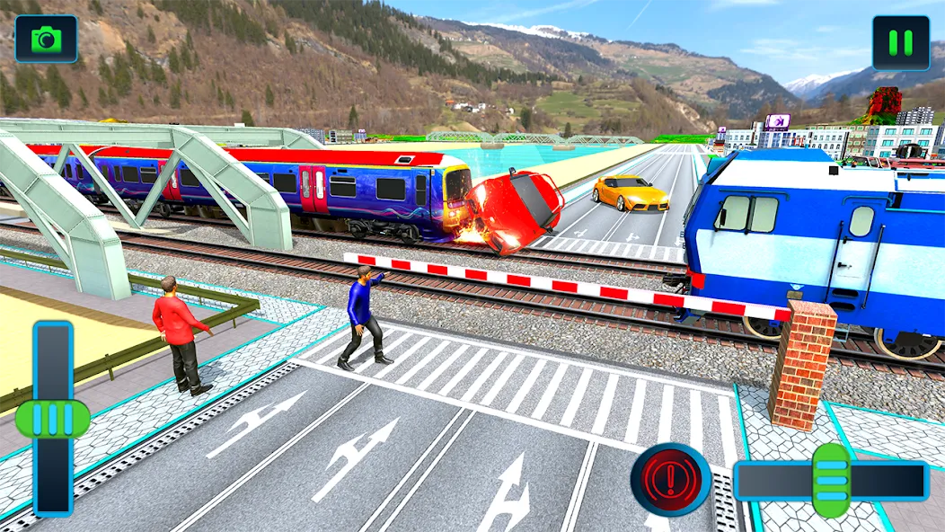 Train Games: Driving Simulator [МОД: Много монет, Открытые уровни и Мега MOD] Screenshot 5