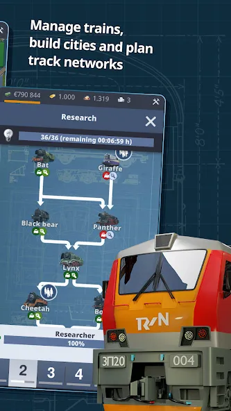 Rail Nation - Railroad Tycoon (Рэйл Нэйшн) [МОД: Много монет, Открытые уровни и Мега MOD] Screenshot 2