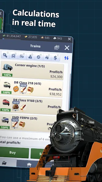 Rail Nation - Railroad Tycoon (Рэйл Нэйшн) [МОД: Много монет, Открытые уровни и Мега MOD] Screenshot 4