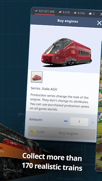 Rail Nation - Railroad Tycoon (Рэйл Нэйшн) [МОД: Много монет, Открытые уровни и Мега MOD] Screenshot 5