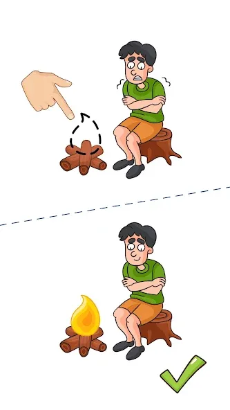 Tricky Line: Draw the Part (Трики Лайн) [МОД: Меню, Бесконечные монеты и Открытые уровни] Screenshot 5