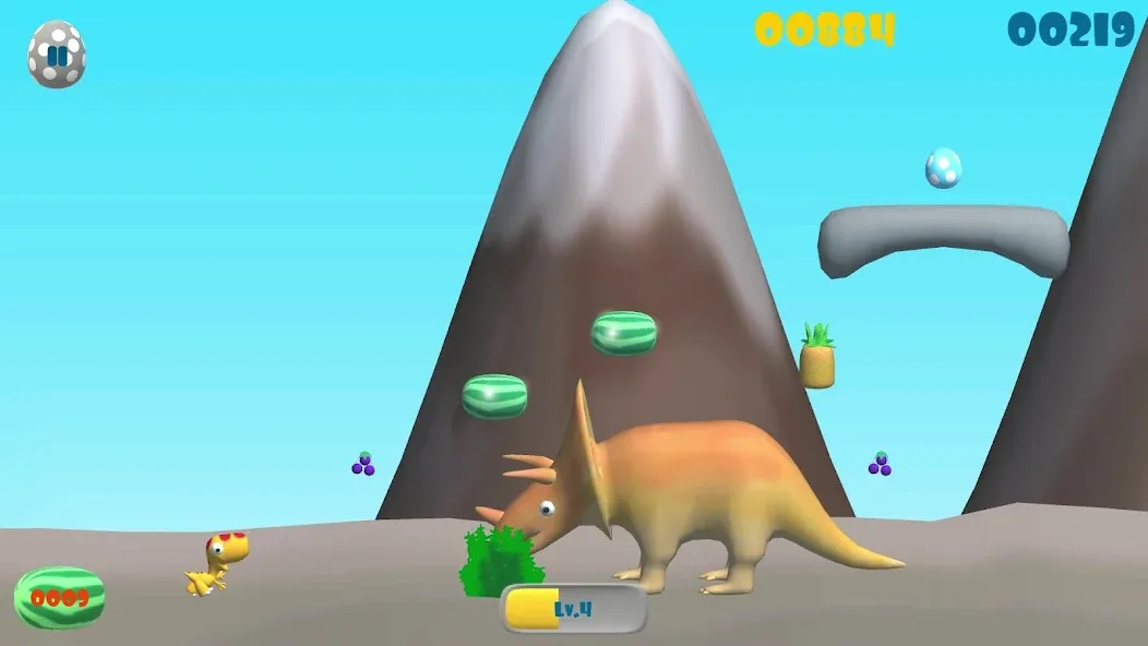 Dinosaur Run (Динозавр Ран) [МОД: Деньги, Монеты и Меню MOD] Screenshot 4
